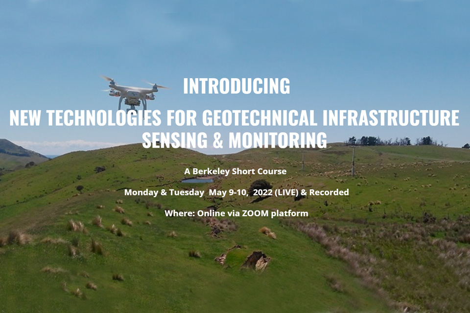 Curso “New Technologies for Geotechnical Infrastructure Sensing and Monitoring”